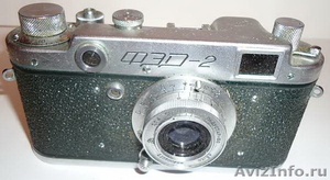 Плёночный фотоаппарат б.у. марки ФЭД-2 1957г. предлагаем - Изображение #1, Объявление #158899