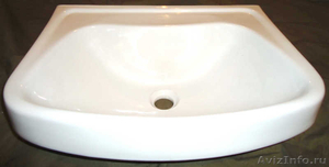 Раковину б.у, фаянсовую, белую, для ванной комнаты за 300р. предлагаем - Изображение #1, Объявление #158895