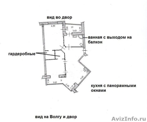 2-х комн квартира с гаражом, СЗР, евродизайн, отделка, мебель.  - Изображение #6, Объявление #622271