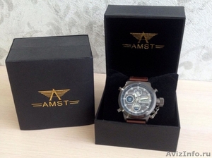 Мужские армейские часы AMS - Изображение #1, Объявление #1550301